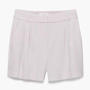 Aritzia Babaton Kennedy Pleated 3" Short in Munroe Mauve
